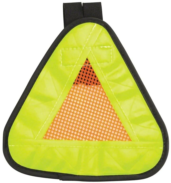 Reflective Velcro Yield Triangle